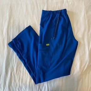 Activate by Med Couture Scrub Pants. Royal Blue. Size Medium.